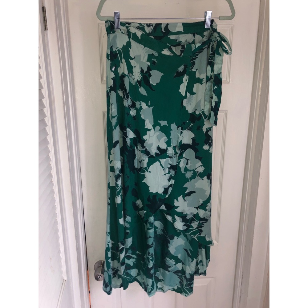 high low wrap skirt